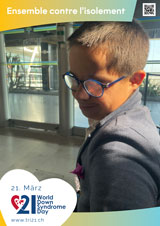 Affiche pour la journée mondiale de la trisomie 21