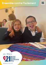 Affiche pour la journée mondiale de la trisomie 21