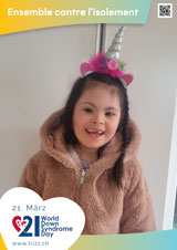 Affiche pour la journée mondiale de la trisomie 21