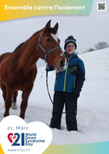 Affiche pour la journée mondiale de la trisomie 21