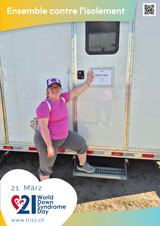 Affiche pour la journée mondiale de la trisomie 21