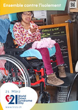 Affiche pour la journée mondiale de la trisomie 21