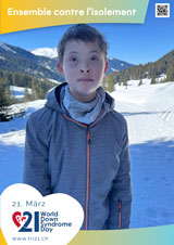 Affiche pour la journée mondiale de la trisomie 21