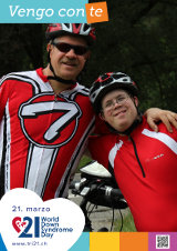 Poster per la Giornata mondiale della sindrome di Down
