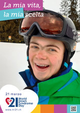 Poster per la Giornata mondiale della sindrome di Down