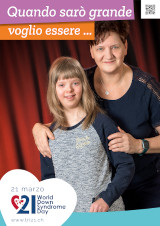 Poster per la Giornata mondiale della sindrome di Down