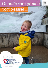 Poster per la Giornata mondiale della sindrome di Down