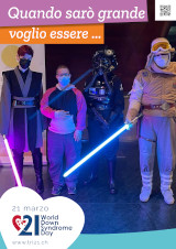 Poster per la Giornata mondiale della sindrome di Down