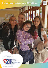 Poster per la Giornata mondiale della sindrome di Down